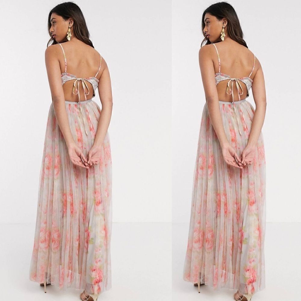 Needle & Thread Ruby Bloom Maxi Dress - BHLDN NWT - image 4